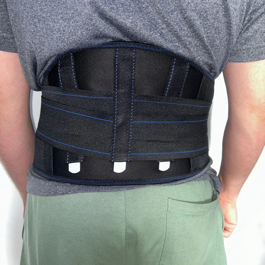 Ceinture Magnéo portée, vue de dos