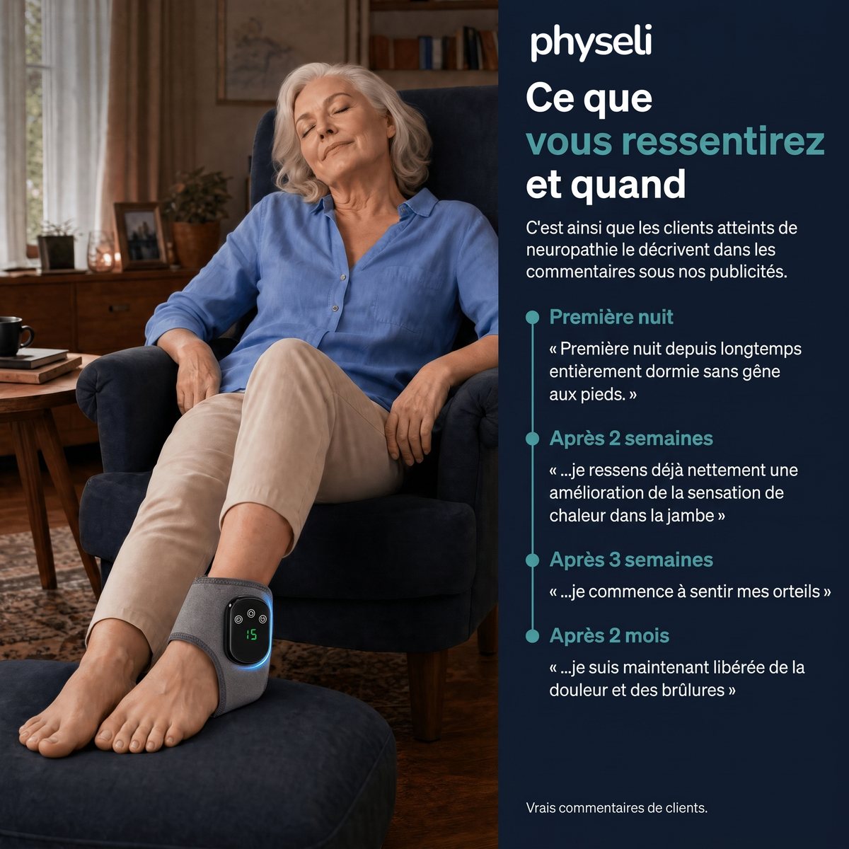 Neuralis, masseur 3 en 1 pour la neuropathie des pieds