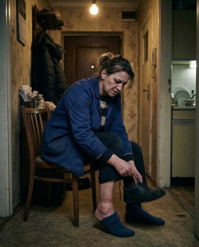 La douleur après une journée entière debout