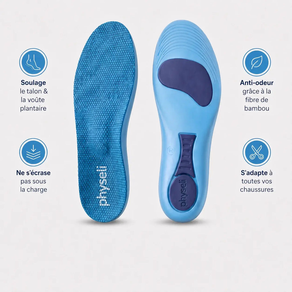 ComfiStep | Semelles Confort à Soutien de Voûte