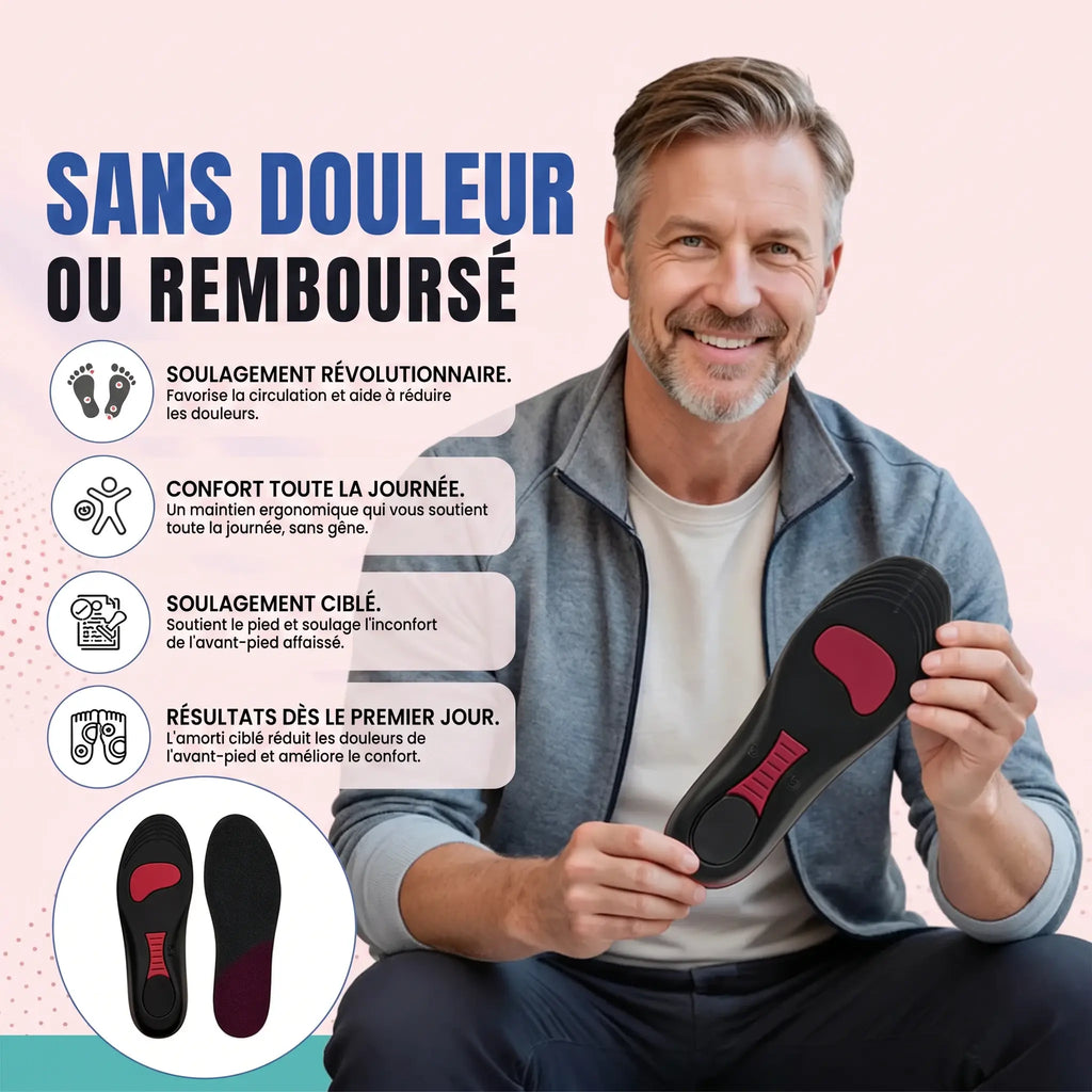 ComfiStep | Semelles Confort Anti-Douleur