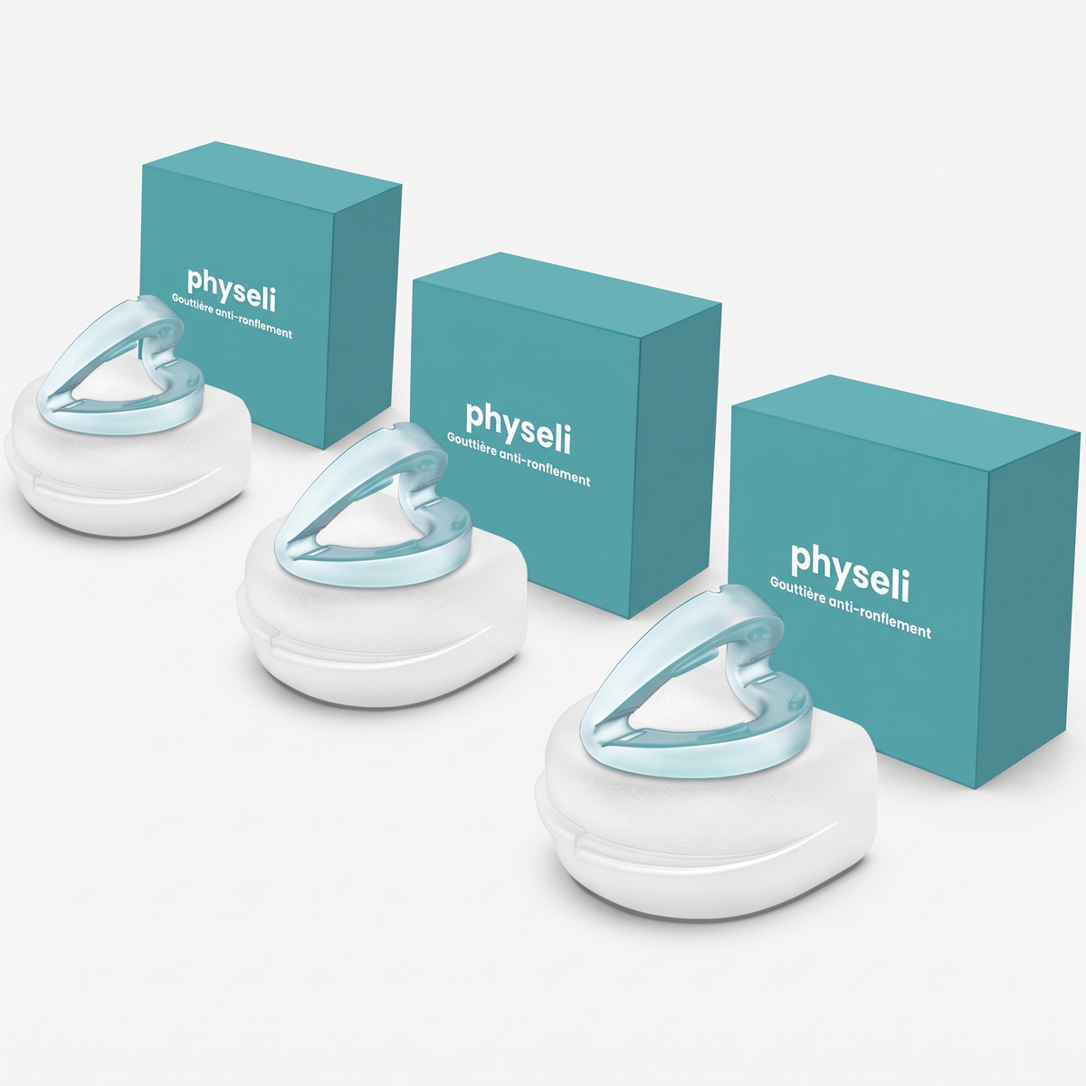 Pack gouttières anti-ronflement physeli