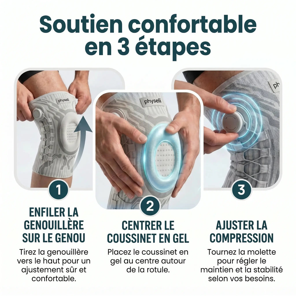 GenuCore | Genouillère de Soutien Articulaire