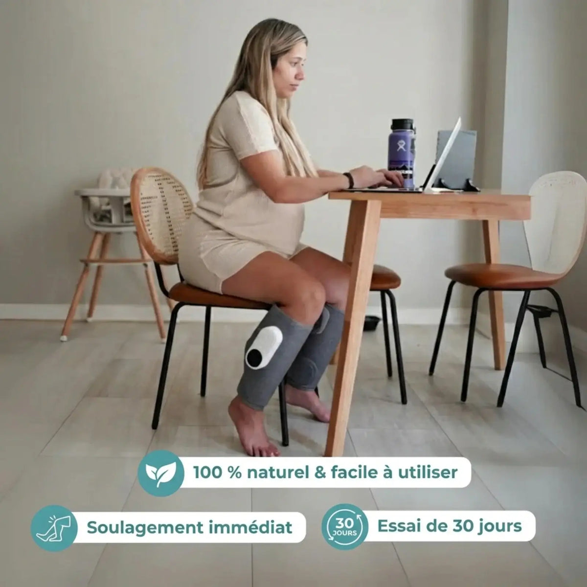 VivaRelief | Appareil de massage 3-en-1 pour jambes sans douleur