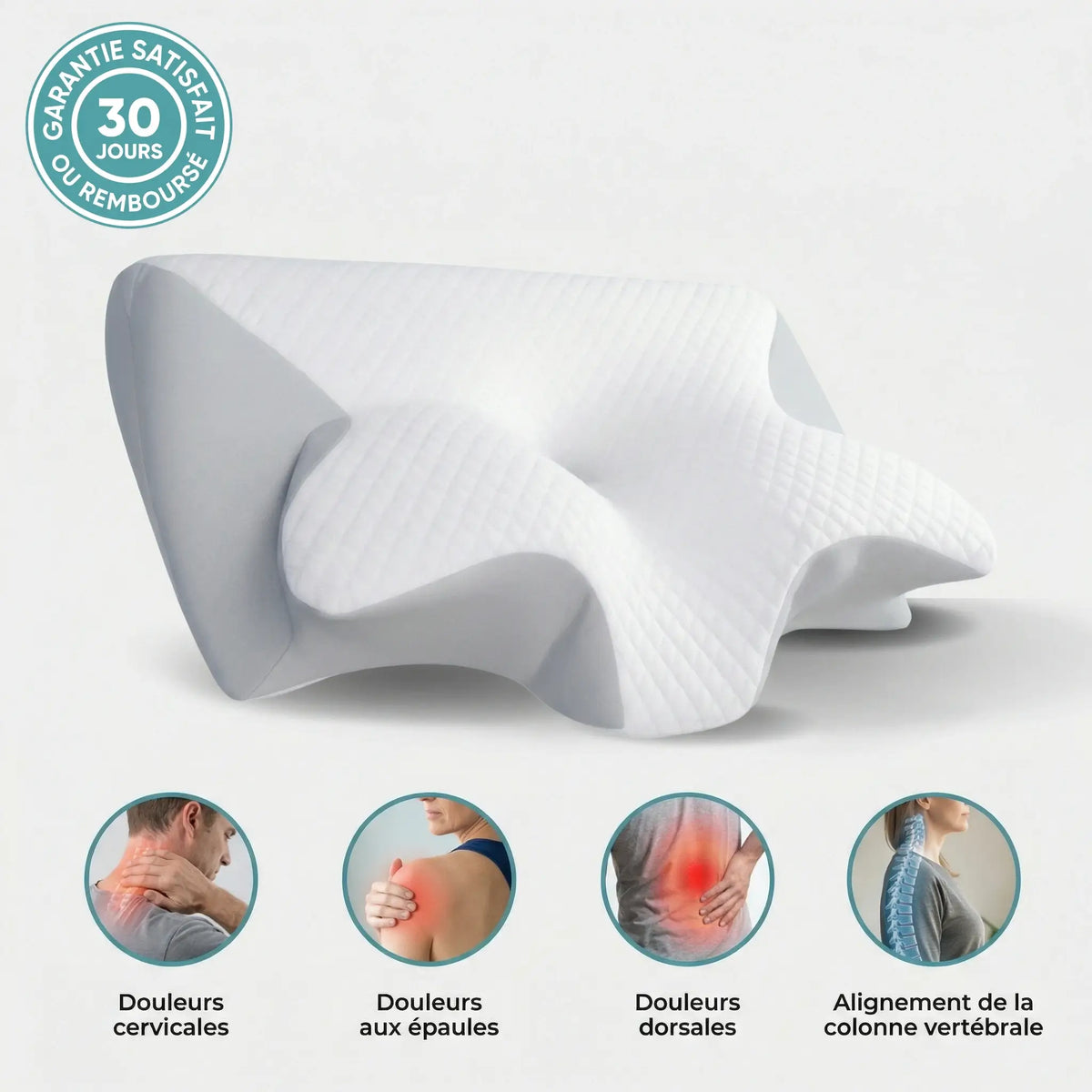 CerviRest | Oreiller ergonomique cervical