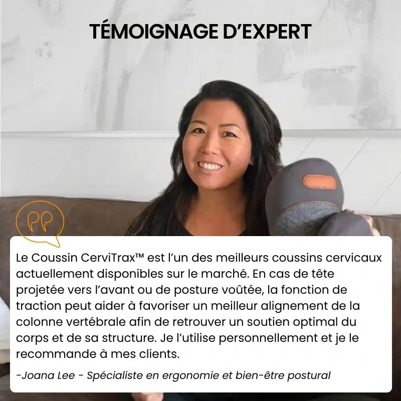 Coussin CerviTrax | Masseur à traction cervicale
