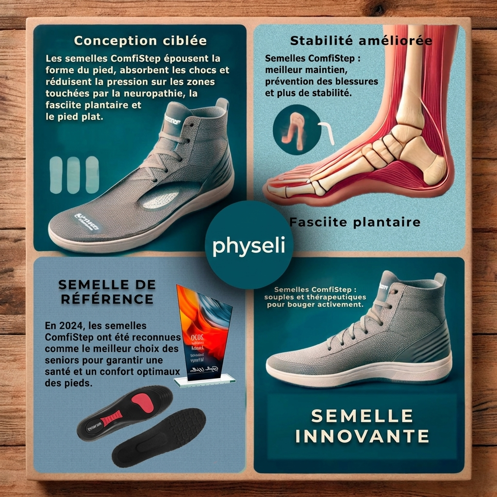 ComfiStep conception et bénéfices