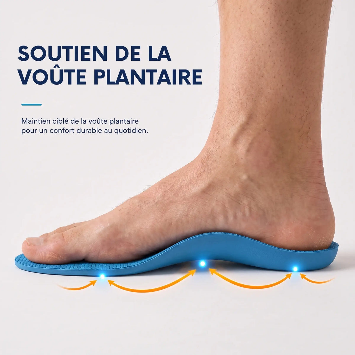 ComfiStep | Semelles Confort à Soutien de Voûte