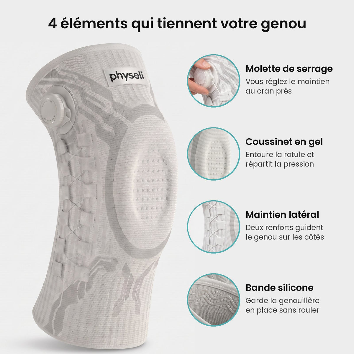 GenuCore genouillère de soutien Physeli Image