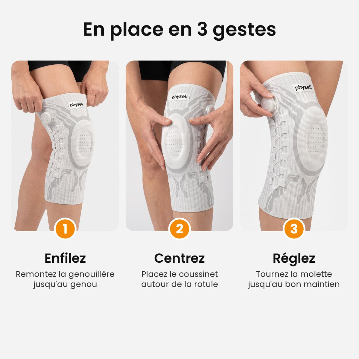 GenuCore genouillère de soutien Physeli