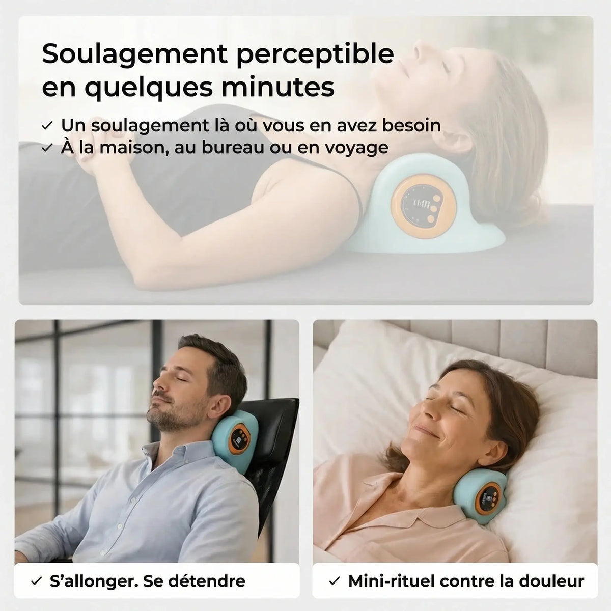 CerviCore | Appareil de thérapie cervicale 5 en 1