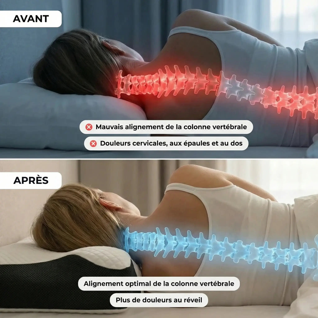 CerviRest | Oreiller ergonomique cervical