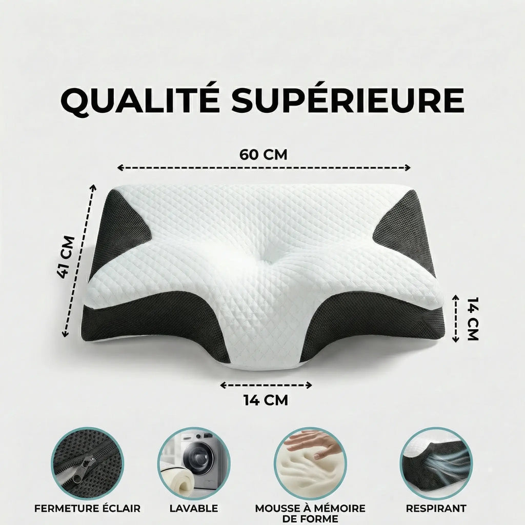 CerviRest | Oreiller ergonomique cervical