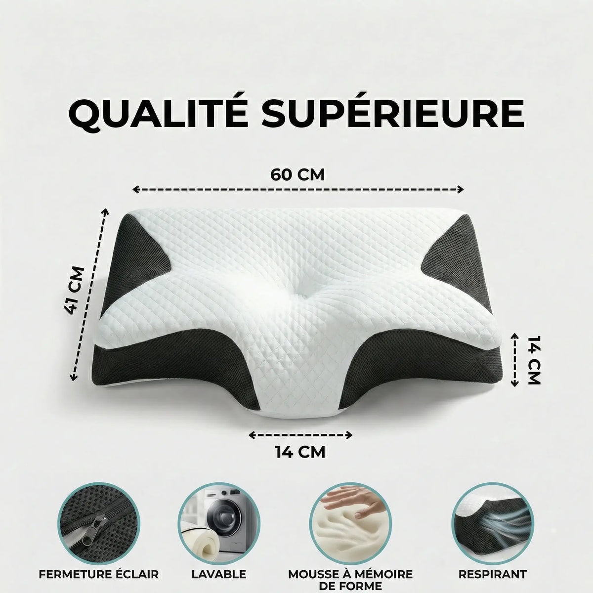 CerviRest | Oreiller ergonomique cervical