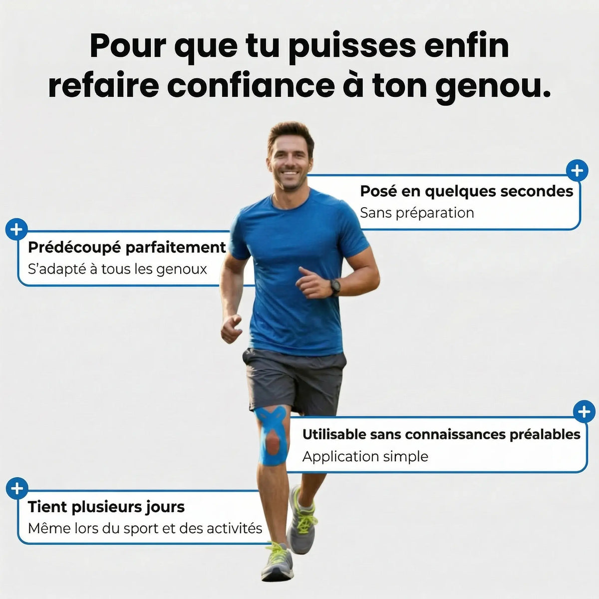 FlexiTape | Bande de maintien genou