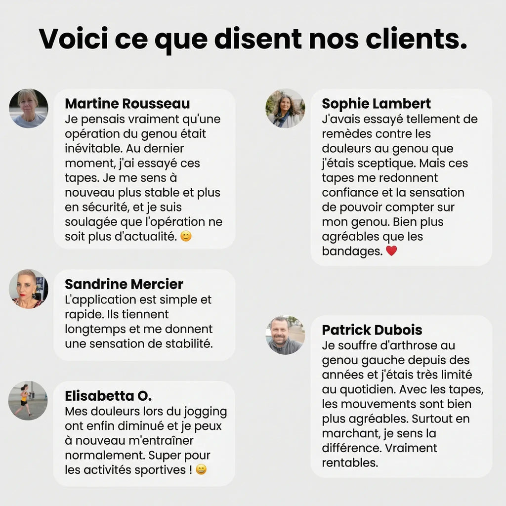 FlexiTape | Bande de maintien genou
