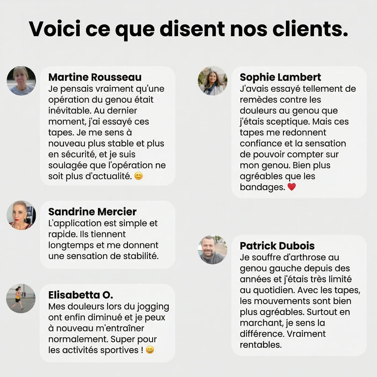 FlexiTape | Bande de maintien genou