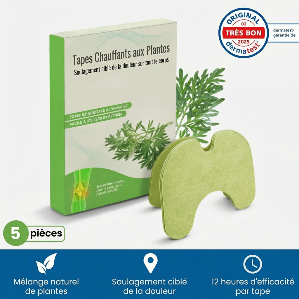 HerboPatch | Tapes chauffants aux herbes