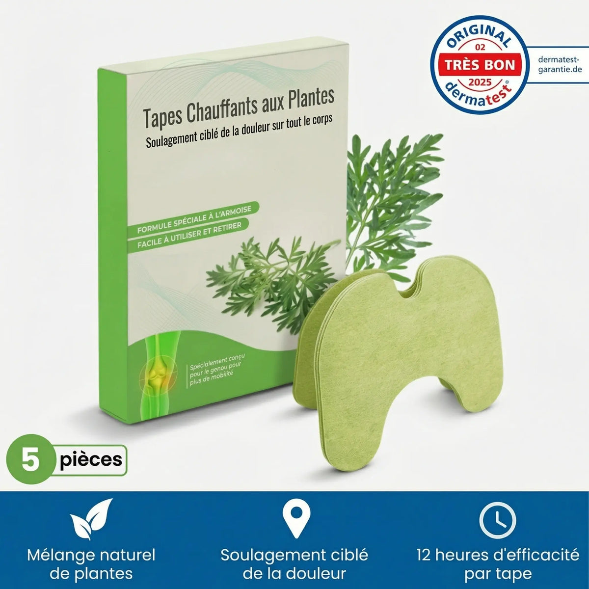 HerboPatch | Tapes chauffants aux herbes