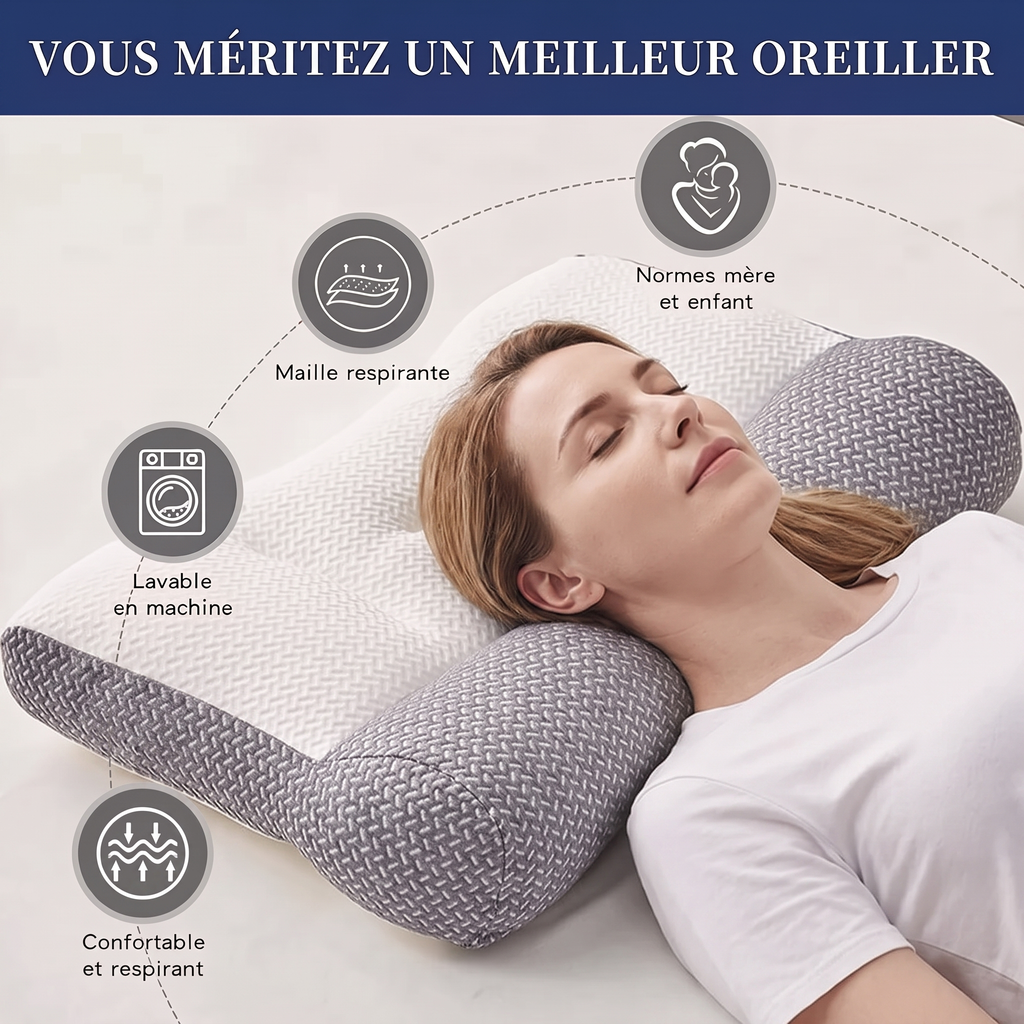 ComfiSleep vous meritez un meilleur oreiller