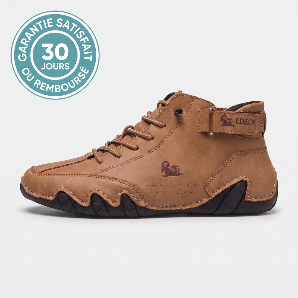 Chaussure LDeck marron avec garantie 30 jours satisfait ou remboursé
