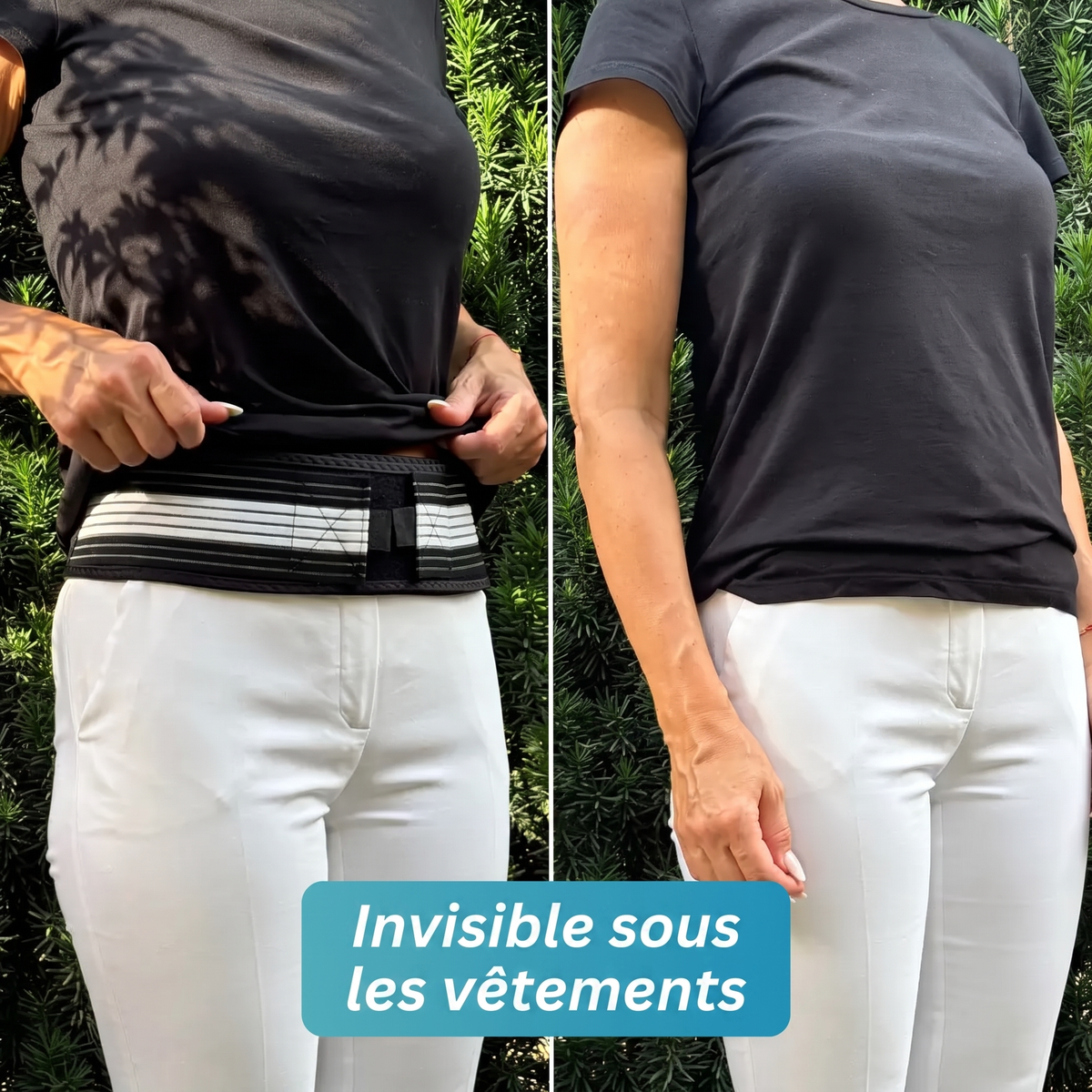 LombaCore invisible sous les vêtements
