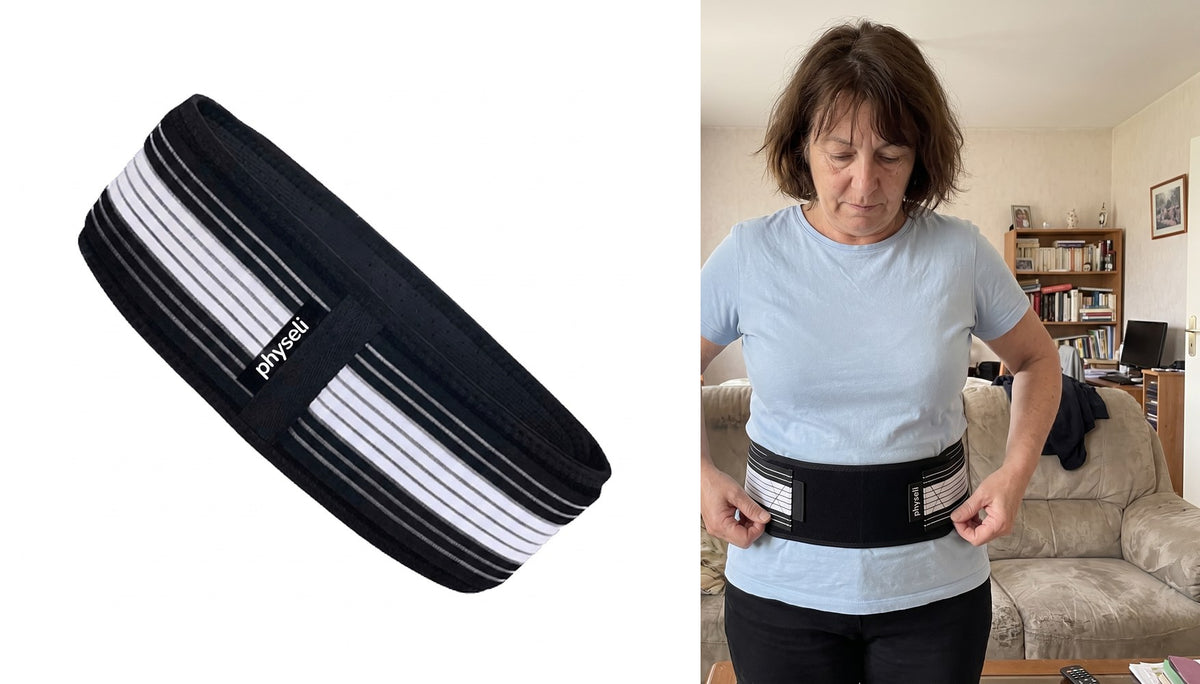 La ceinture LombaCore se met en quelques secondes Image