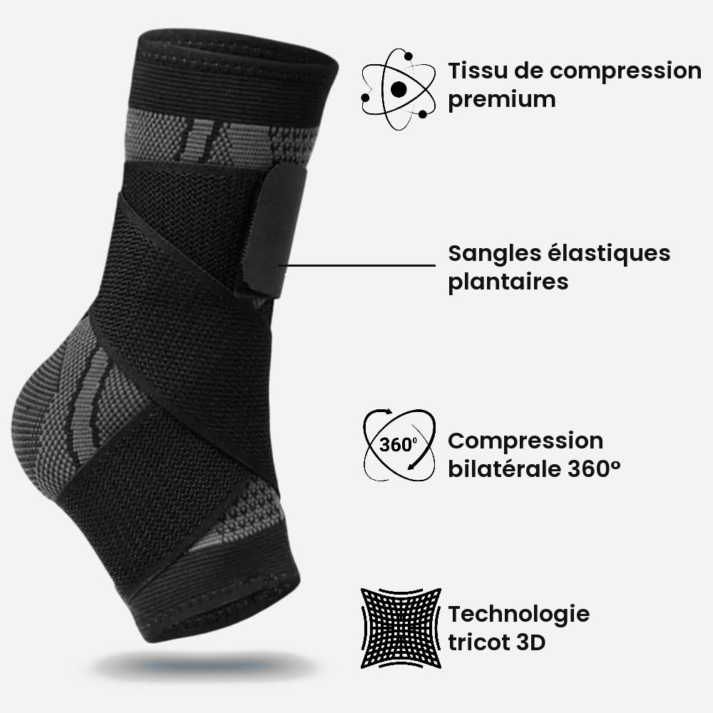 Caractéristiques PlantaCore : tissu de compression, sangles, 360°, tricot 3D