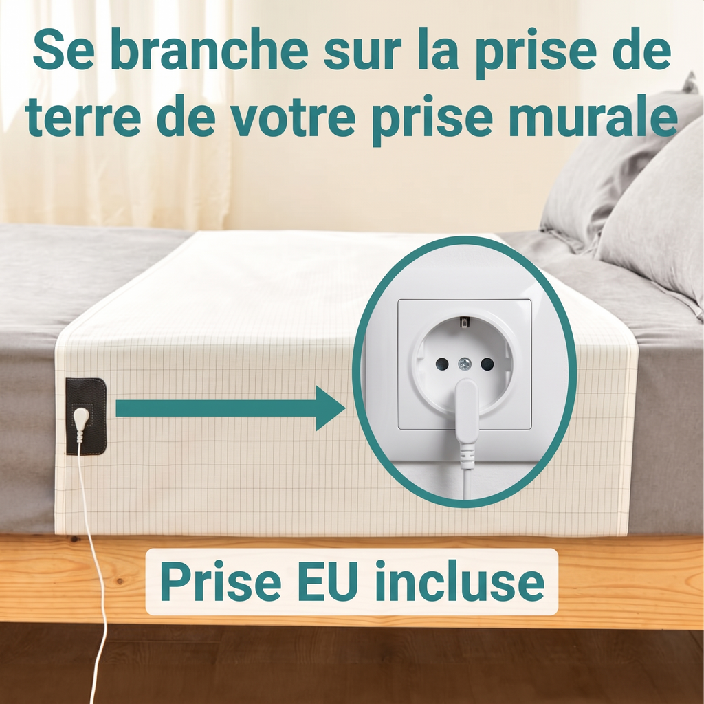 Se branche sur la prise de terre