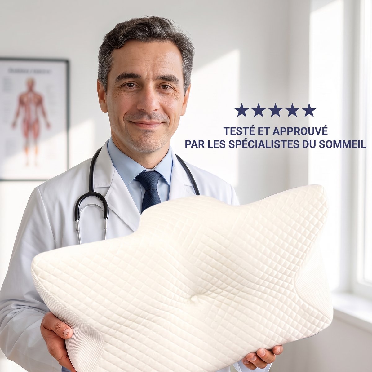 Testé et approuvé par les spécialistes du sommeil