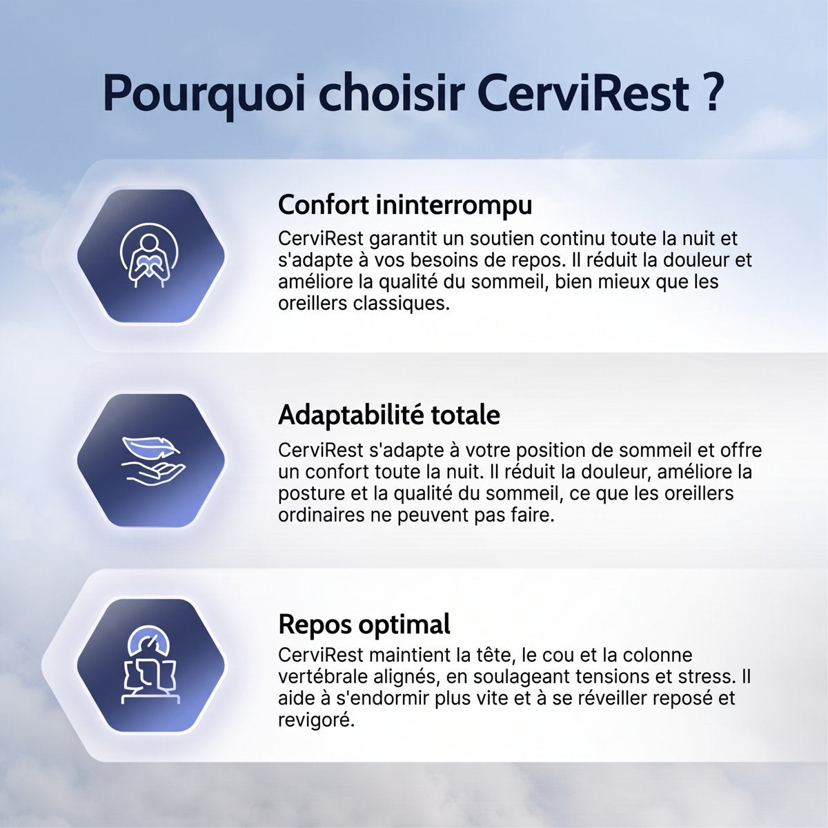 Pourquoi choisir CerviRest