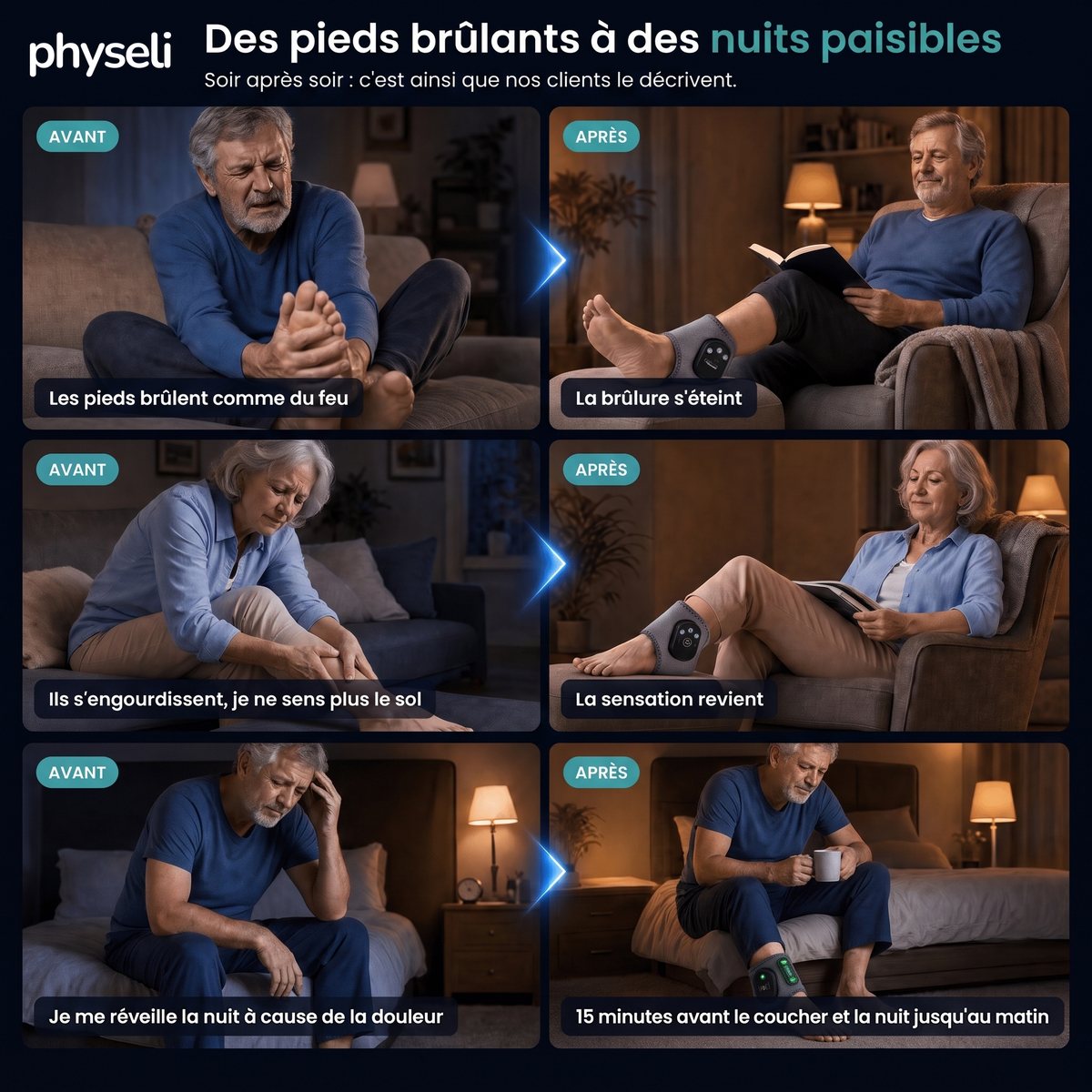 Neuralis, masseur 3 en 1 pour la neuropathie des pieds