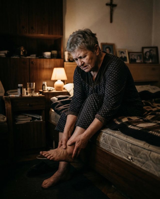 Des pieds qui brûlent la nuit