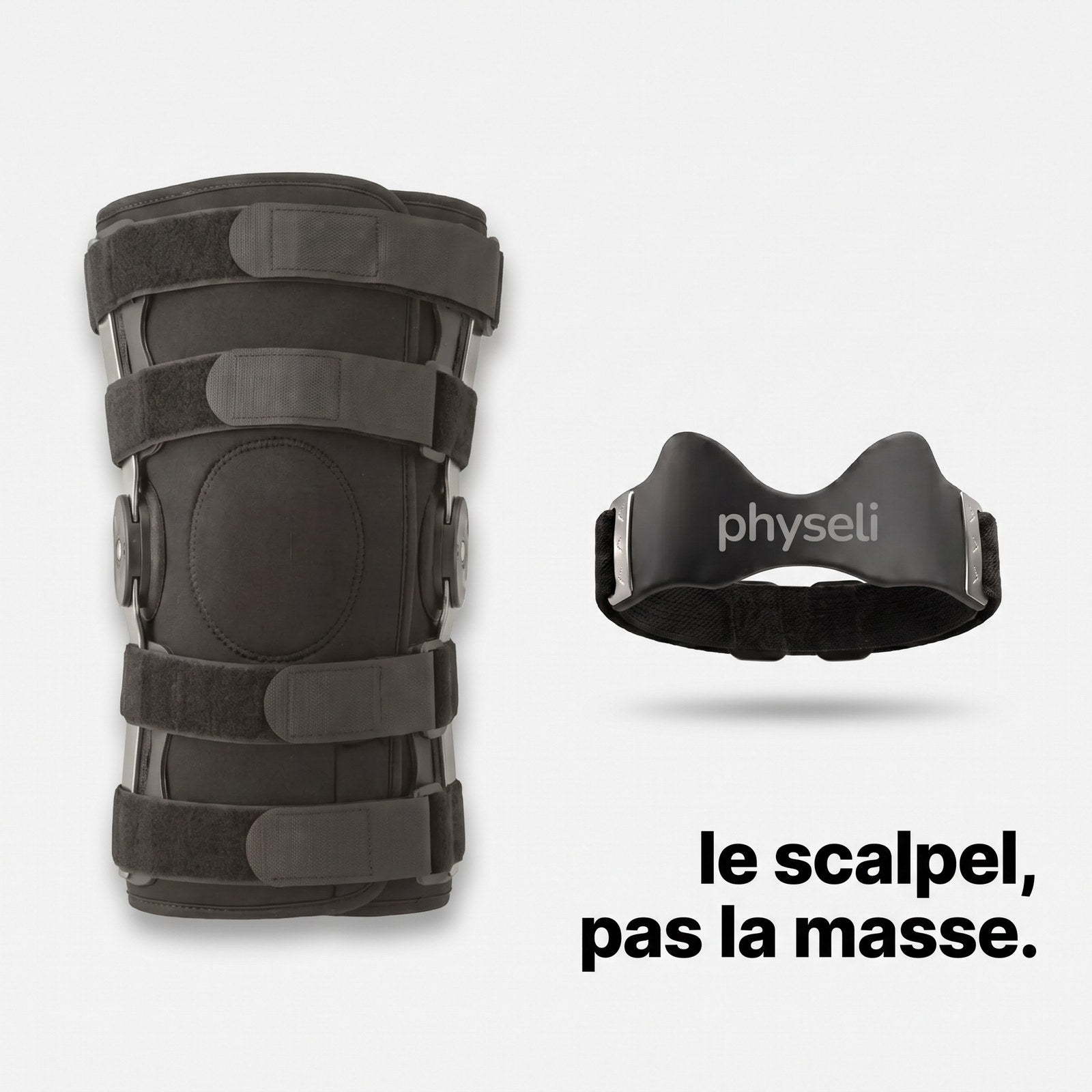 Le scalpel, pas la masse