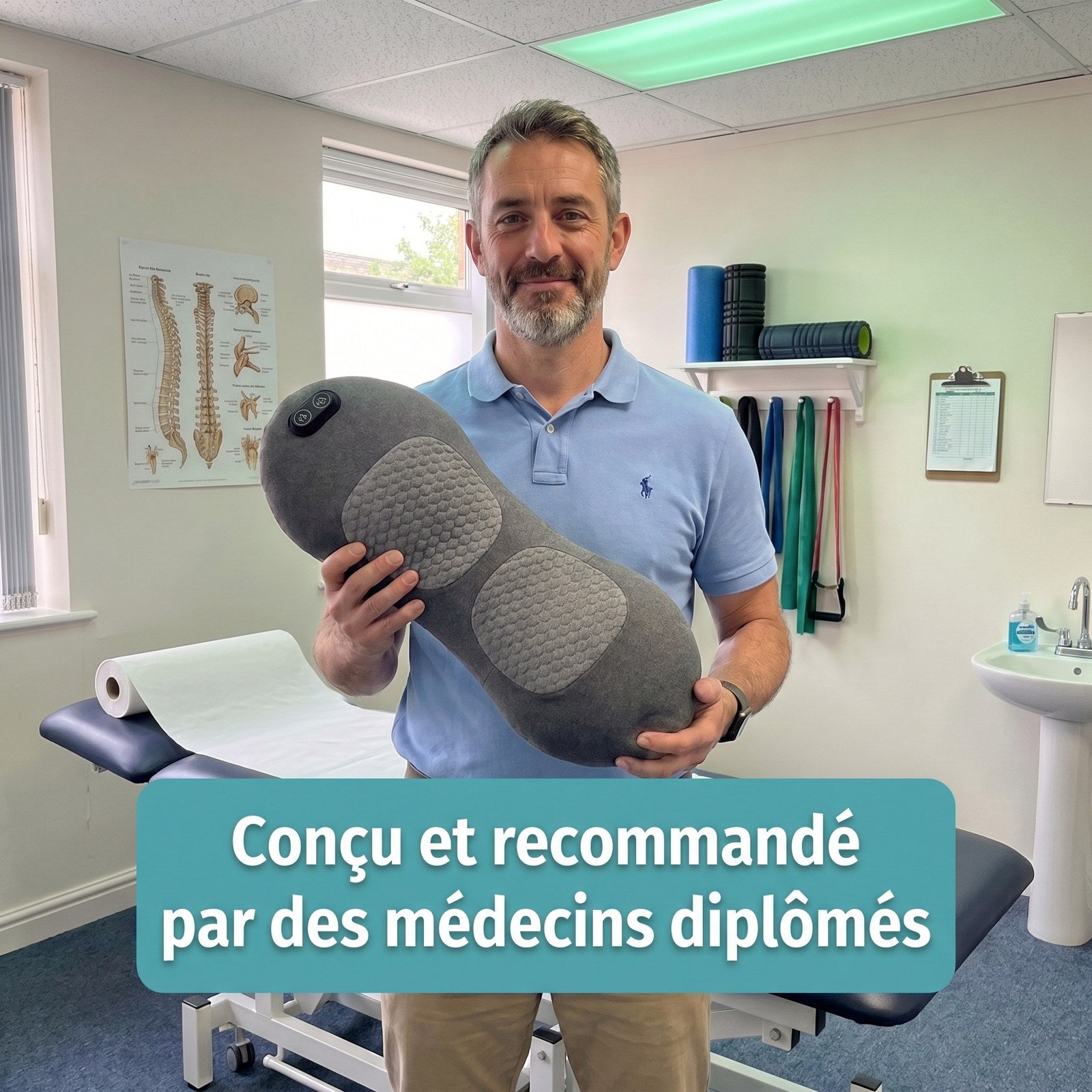 Conçu et recommandé par des médecins diplômés