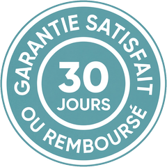 Garantie satisfait ou remboursé 30 jours